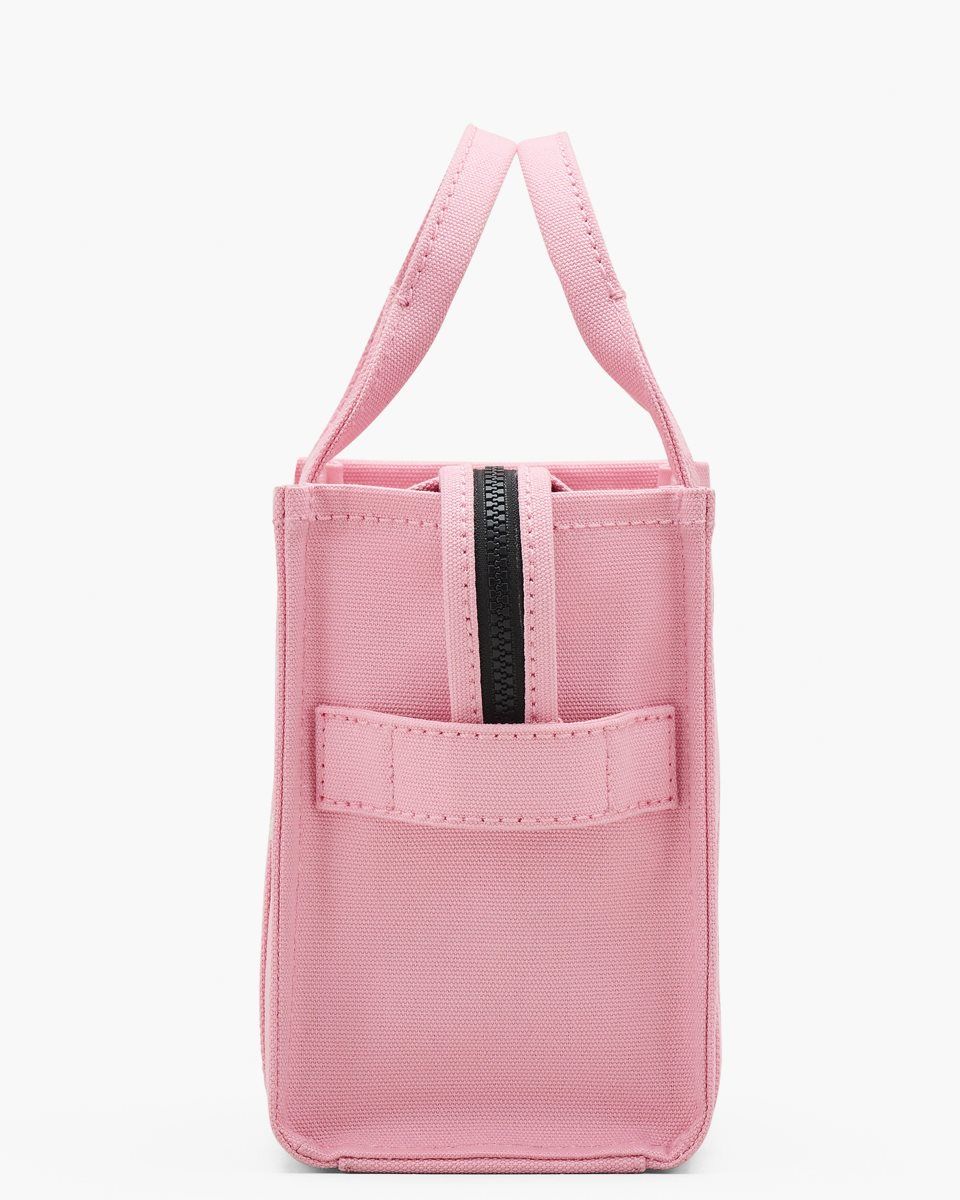 The Tote Bag Marc Jacobs The Canvas Small Tote Bag Femme Rose | 790QOBJDG