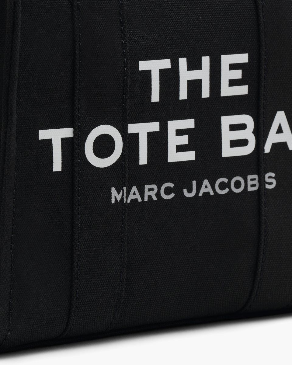 The Tote Bag Marc Jacobs The Canvas Small Tote Bag Femme Noir | 946VBEIMG