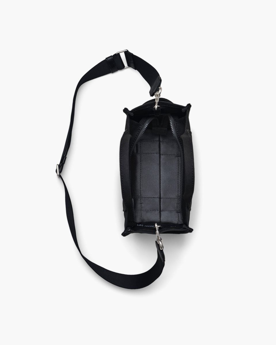 The Tote Bag Marc Jacobs The Canvas Small Tote Bag Femme Noir | 946VBEIMG