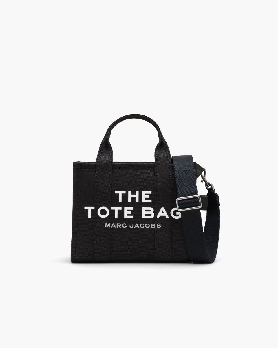 The Tote Bag Marc Jacobs The Canvas Small Tote Bag Femme Noir | 946VBEIMG