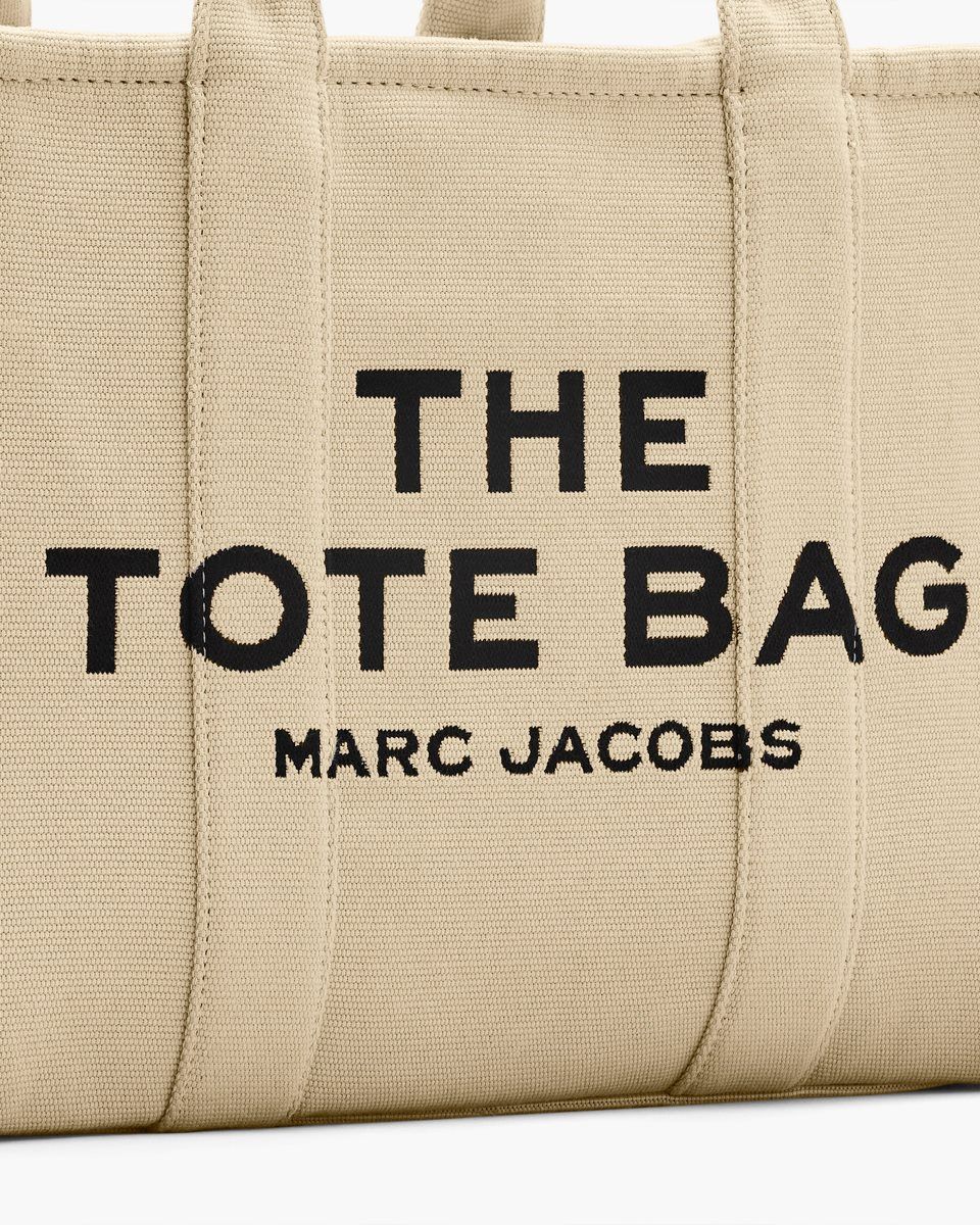 The Tote Bag Marc Jacobs The Jacquard Large Tote Bag Femme Marron | 670VCIBZG