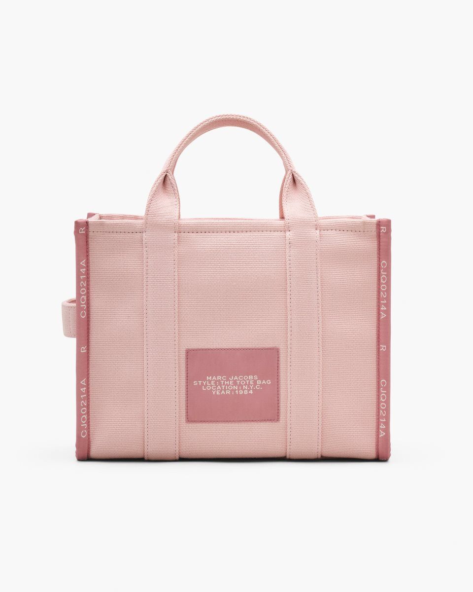 The Tote Bag Marc Jacobs The Jacquard Medium Tote Bag Femme Rose | 301CNKGYV