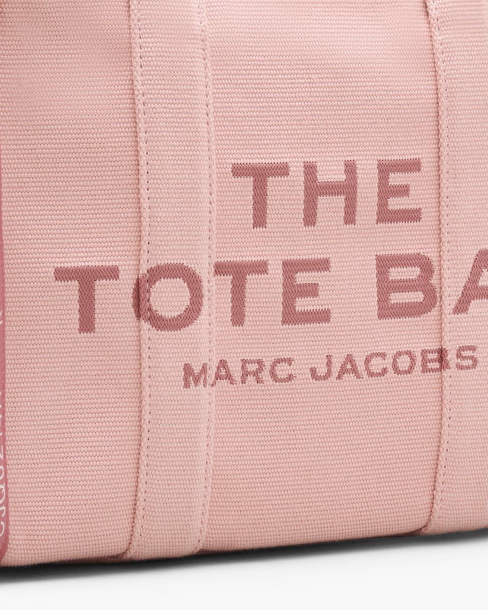 The Tote Bag Marc Jacobs The Jacquard Medium Tote Bag Femme Rose | 301CNKGYV