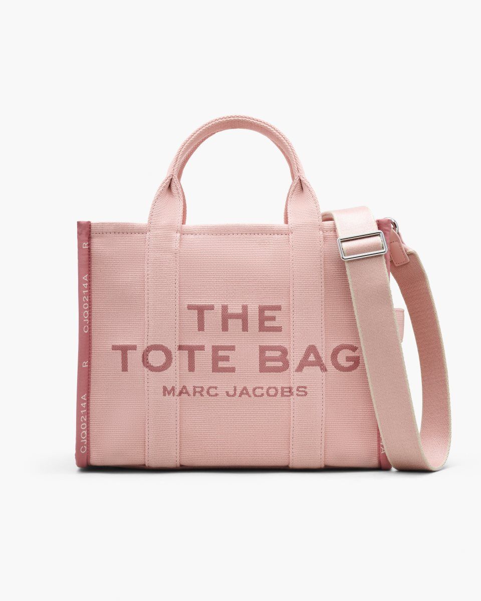 The Tote Bag Marc Jacobs The Jacquard Medium Tote Bag Femme Rose | 301CNKGYV