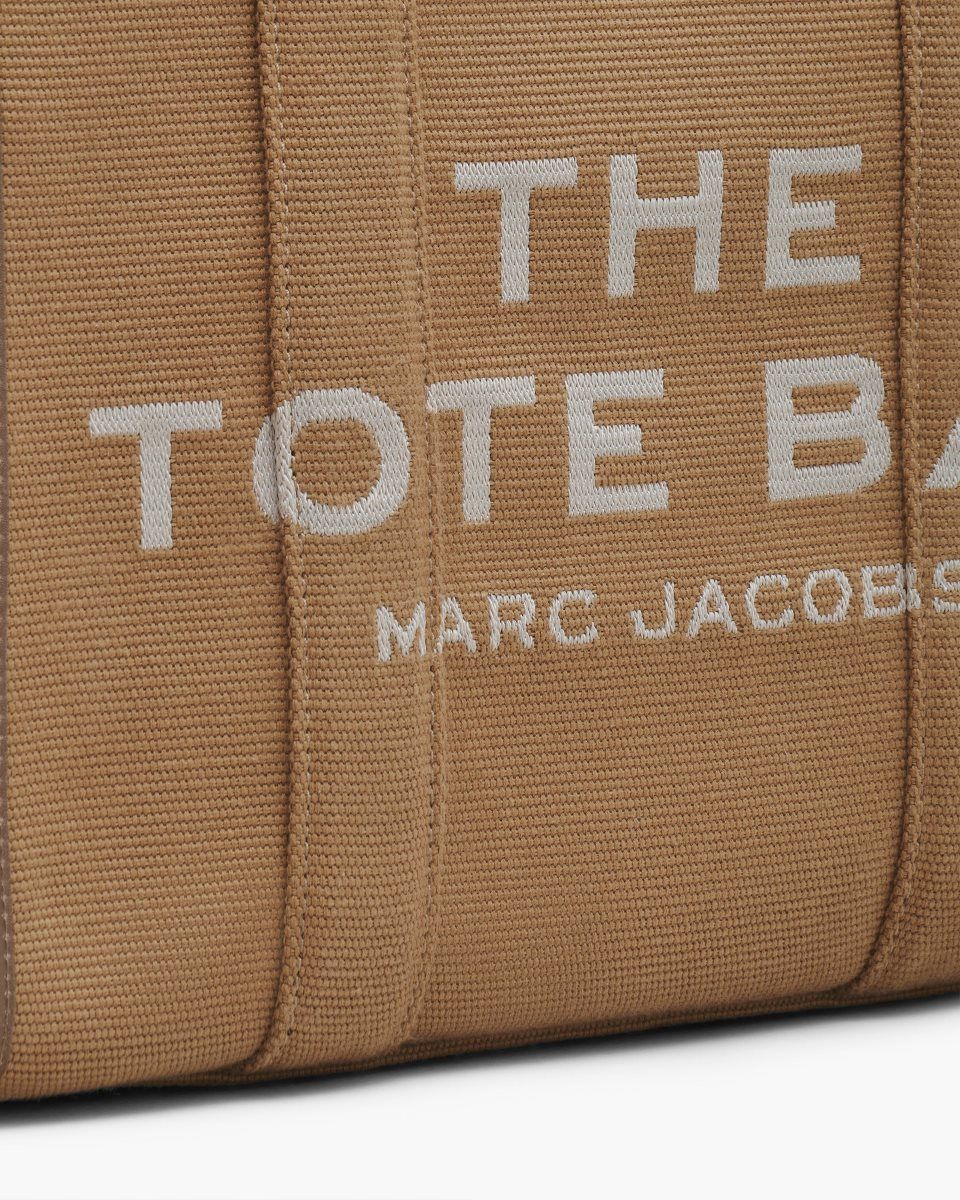 The Tote Bag Marc Jacobs The Jacquard Medium Tote Bag Femme Marron | 319RKVFCE