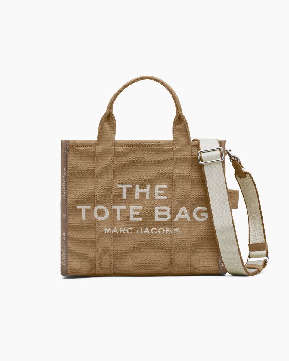 The Tote Bag Marc Jacobs The Jacquard Medium Tote Bag Femme Marron | 319RKVFCE