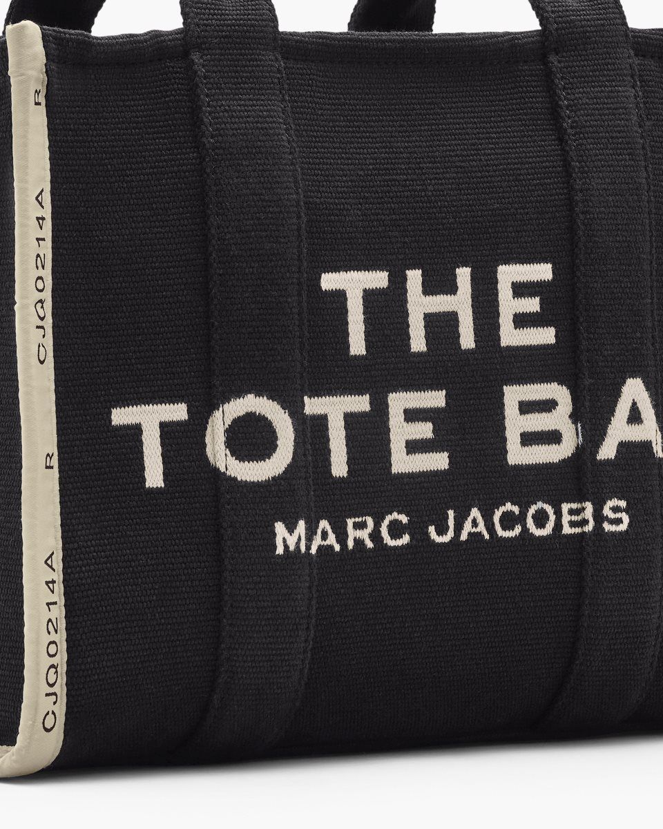 The Tote Bag Marc Jacobs The Jacquard Medium Tote Bag Femme Noir | 526JEUXAG