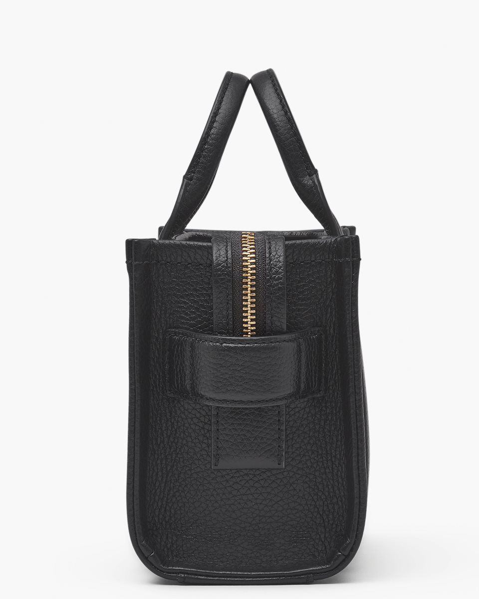 The Tote Bag Marc Jacobs The Leather Crossbody Tote Bag Femme Noir | 358ILKCZJ