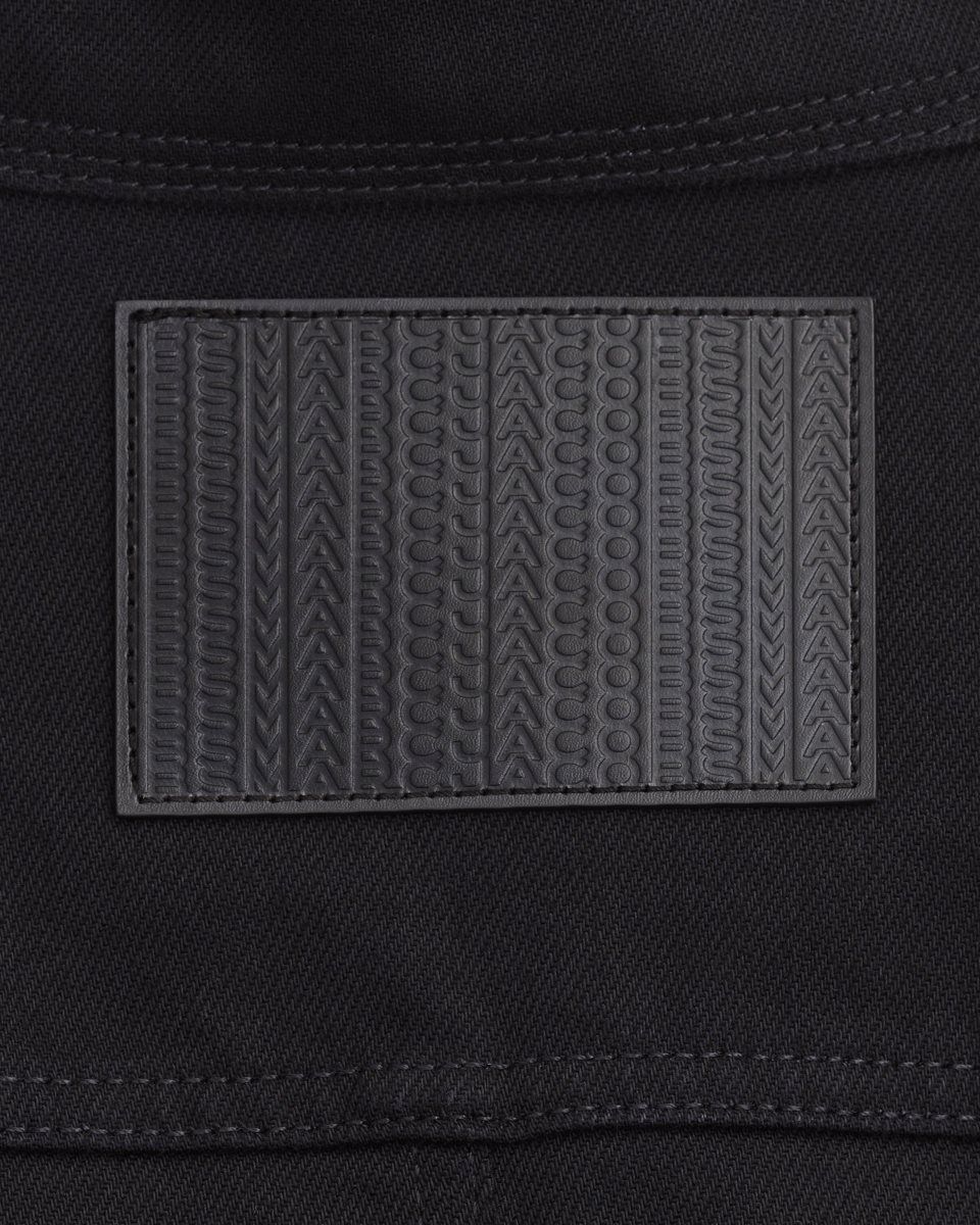 Vêtements D'extérieur Marc Jacobs The Fluted Denim Jacket Femme Noir | 048IOTWQU