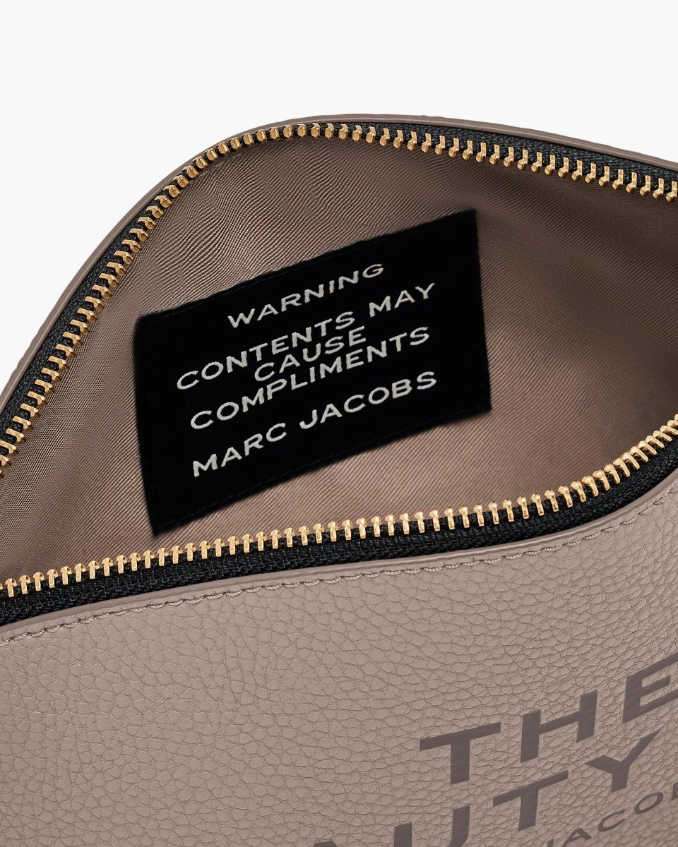 Wristlets Marc Jacobs The Beauty Bag Femme Cement | 251MPVZJQ