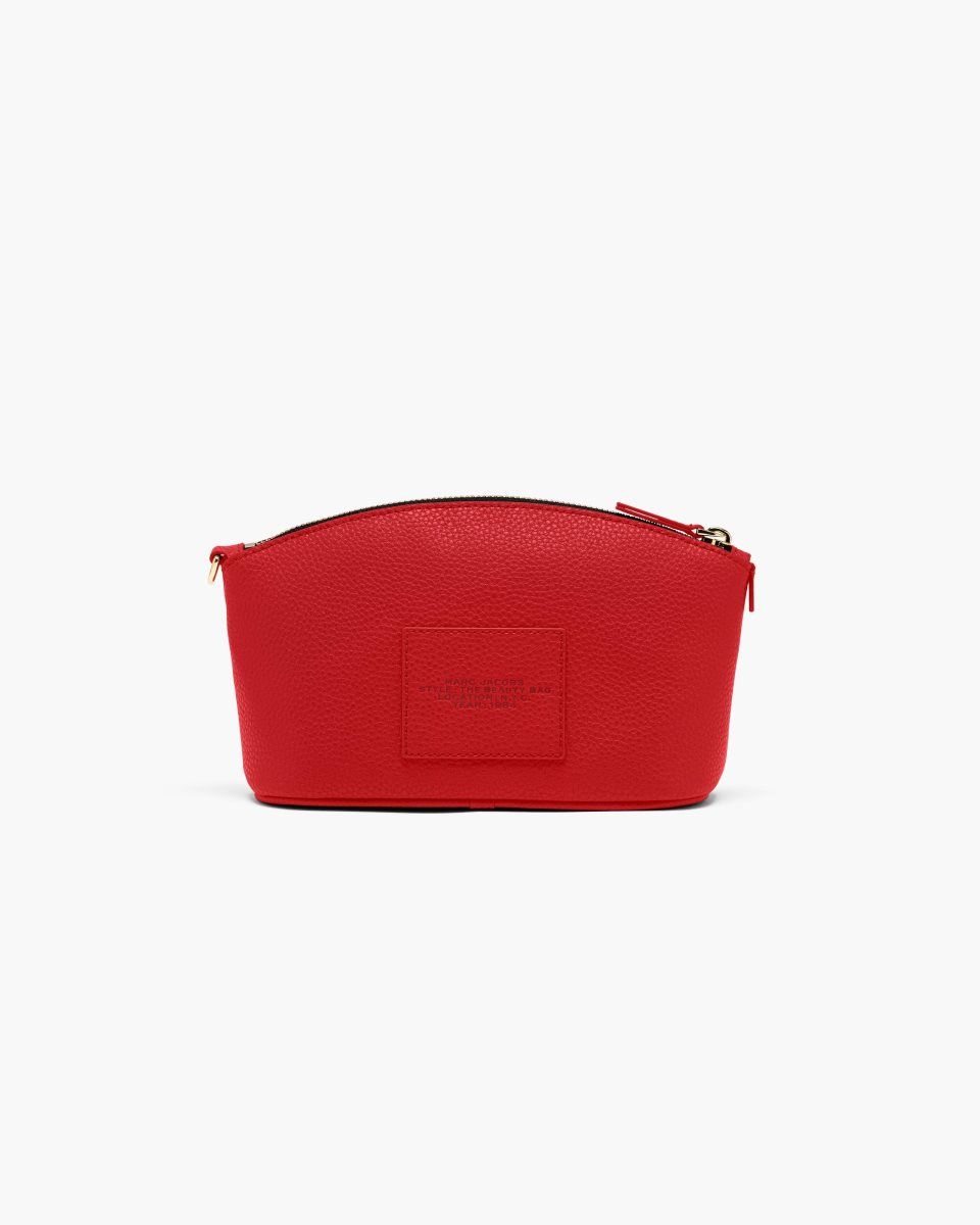 Wristlets Marc Jacobs The Beauty Bag Femme Rouge | 086FHAEUV