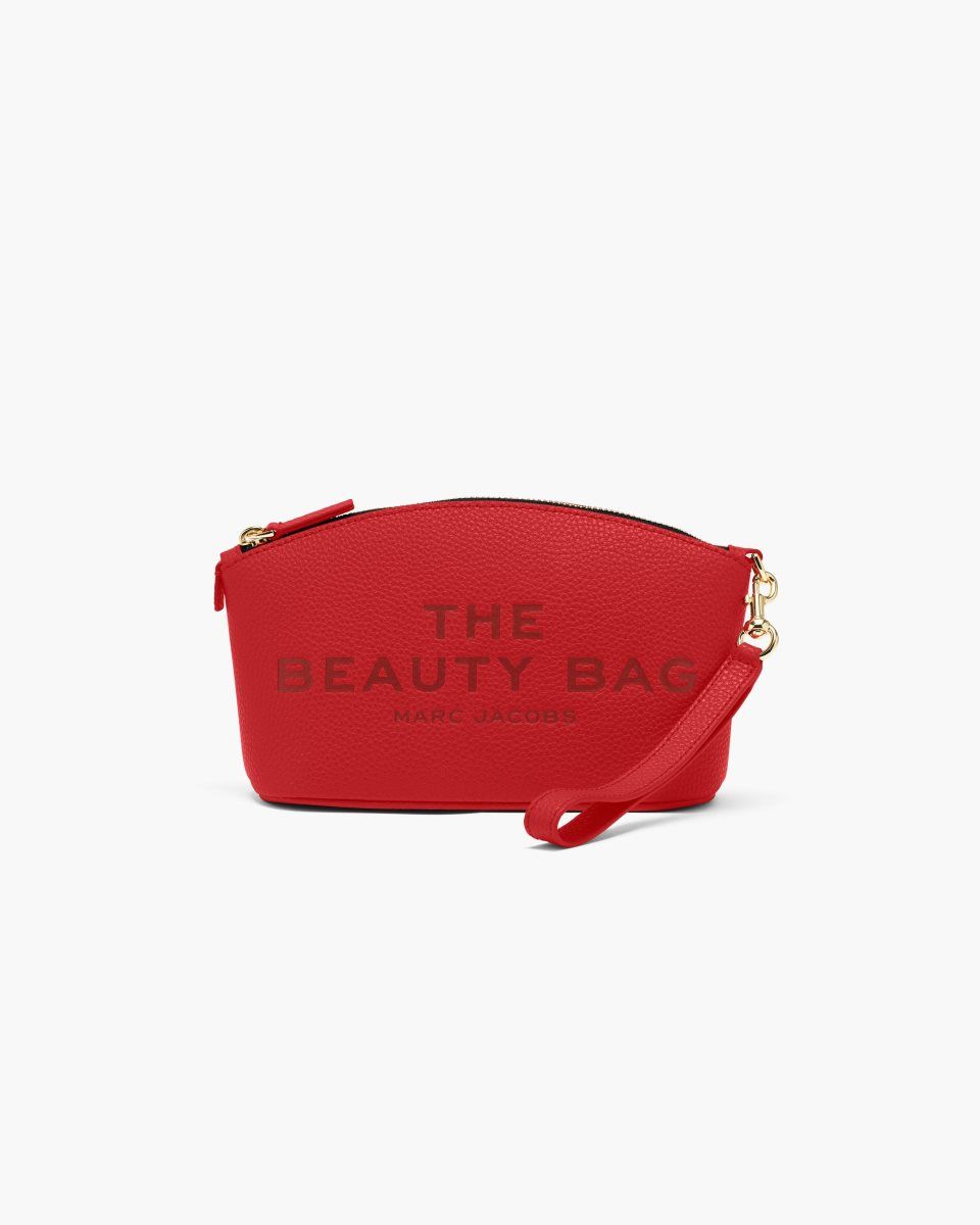 Wristlets Marc Jacobs The Beauty Bag Femme Rouge | 086FHAEUV